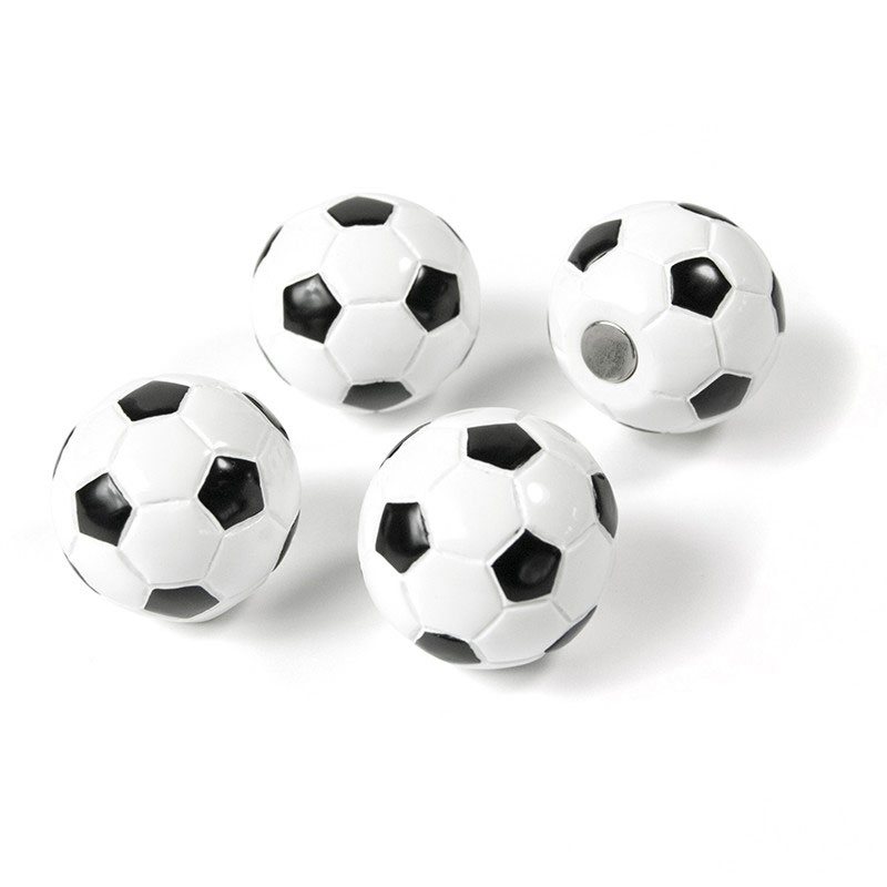 Football magnets, 4 pack
