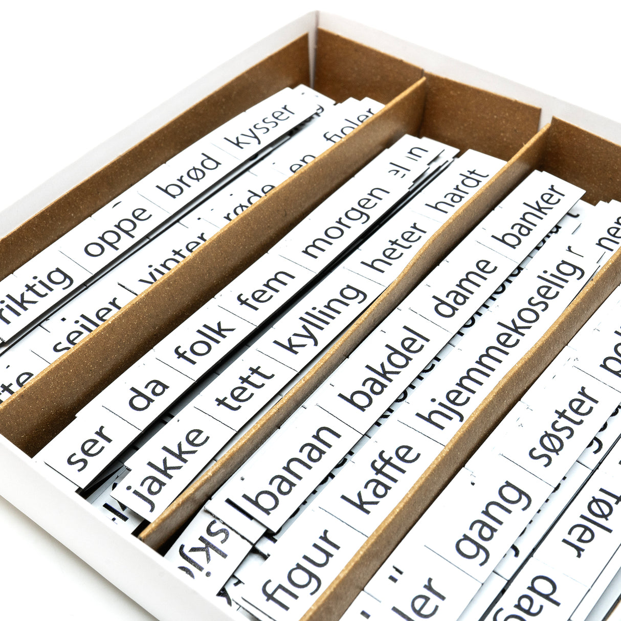 MagnetPoet XL Norwegian - Fridge poetry (+600 pcs.)