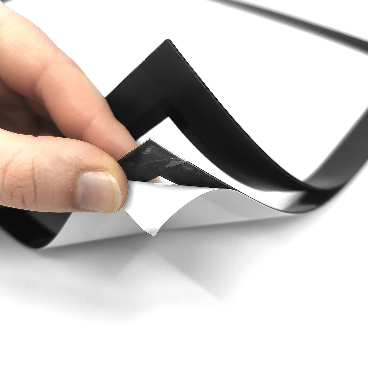 Window display A5 w/magnetic frame, Black