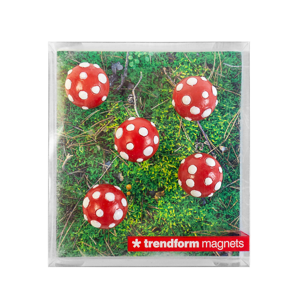 MUSHROOM magnets 5-pack - fridge magnets