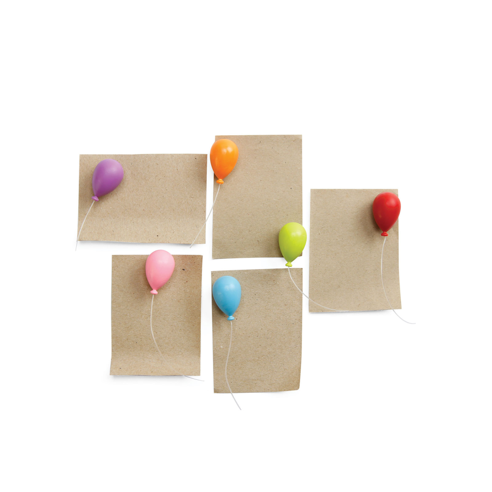 BALLOON magnets 6-pack - fridge magnets
