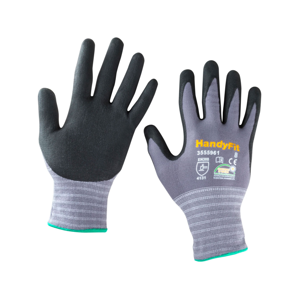 Work Gloves, HandyFit size M/8