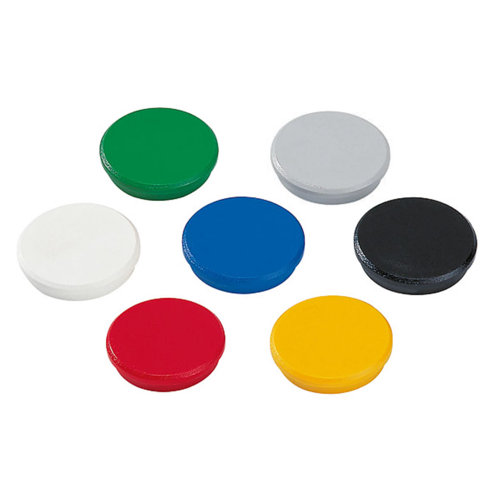 Dahle Office magnets, mix Ø32 mm. (10-pack)
