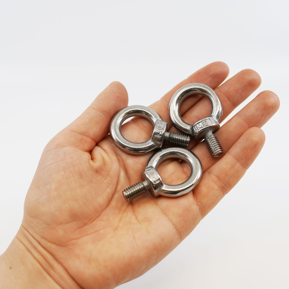 Eyelet hook M8 - heavy duty