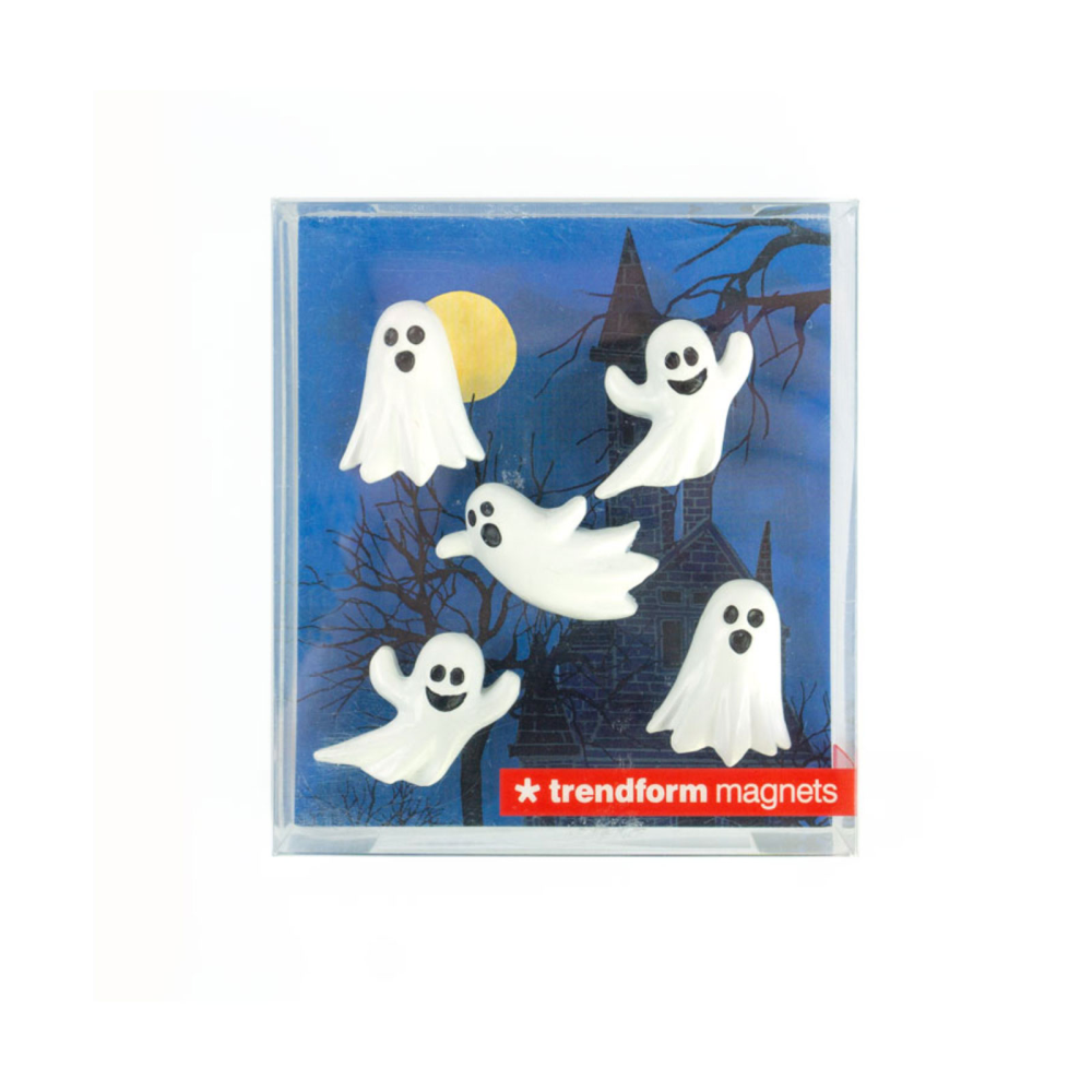 Ghost magnets, 5-pack - fridge magnets