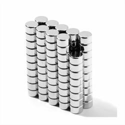 Power magnet, Disc 5x3 mm.