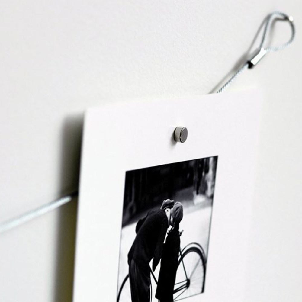 Steel wire DAN VARIO w. 15 magnets 6x3 mm.