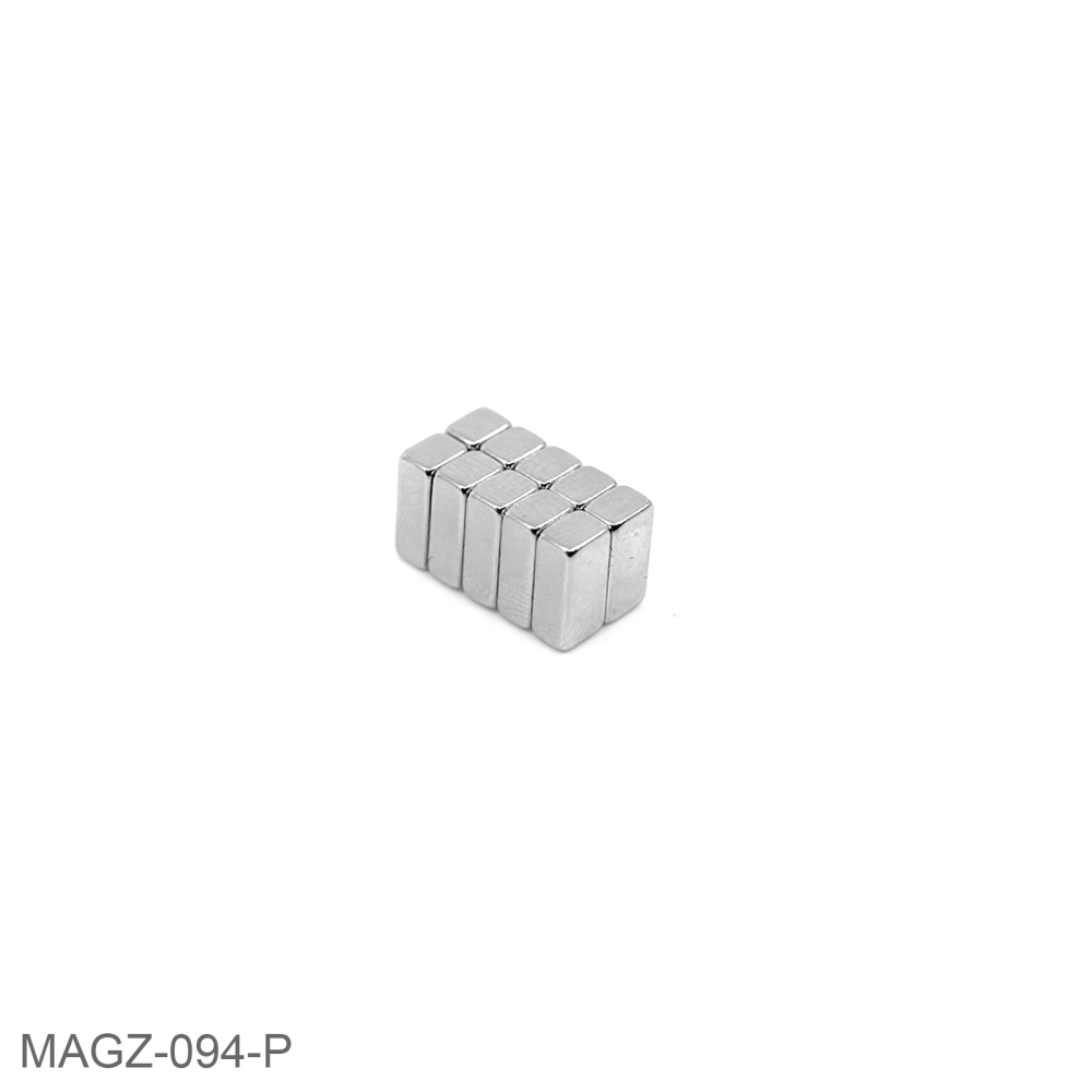 Power magnet, Block 8x4x3 mm.