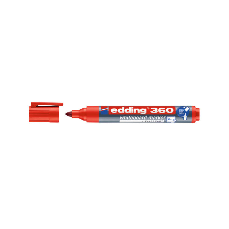 Edding Board Marker 360, Red (1.5 - 3 mm)