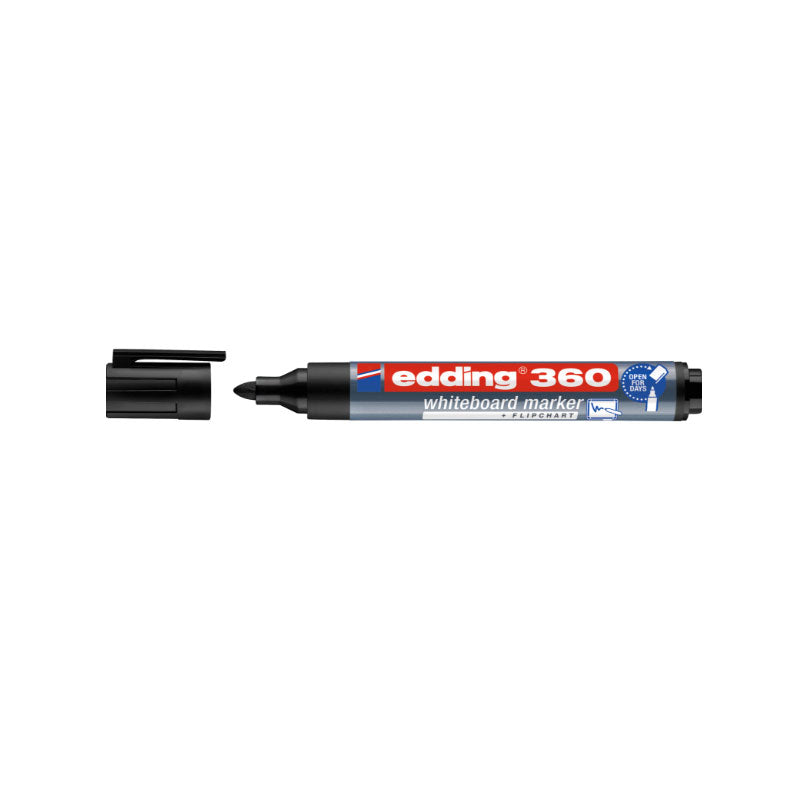 Edding Board Marker 360, Black (1.5 - 3 mm)