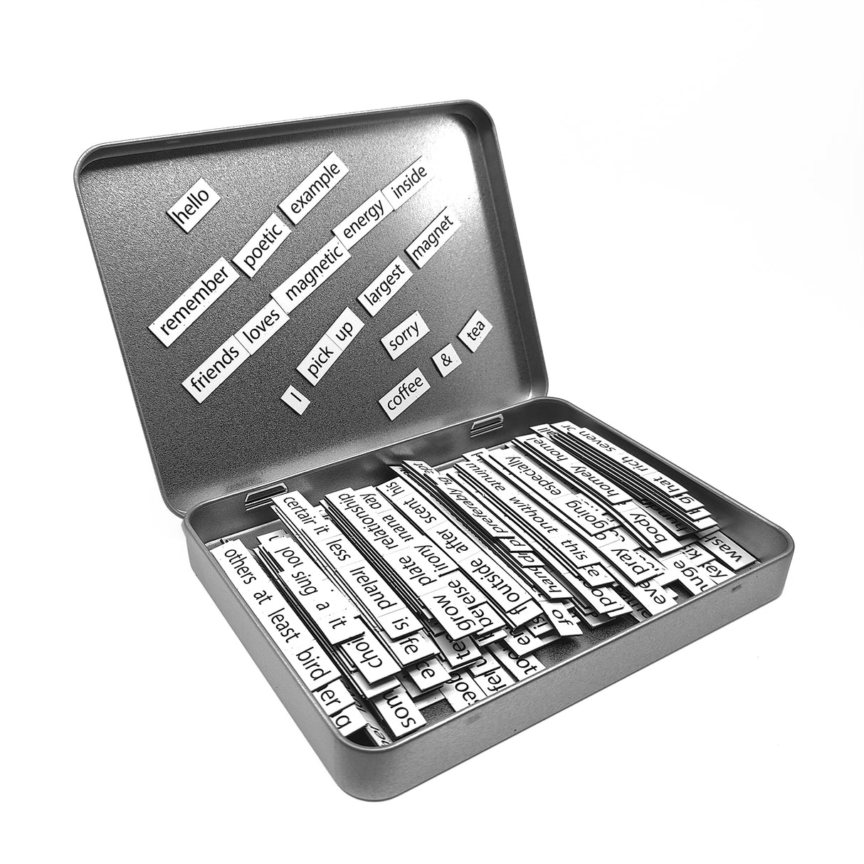 MagnetPoet XL English - Refrigerator poetry (+600 pcs.)