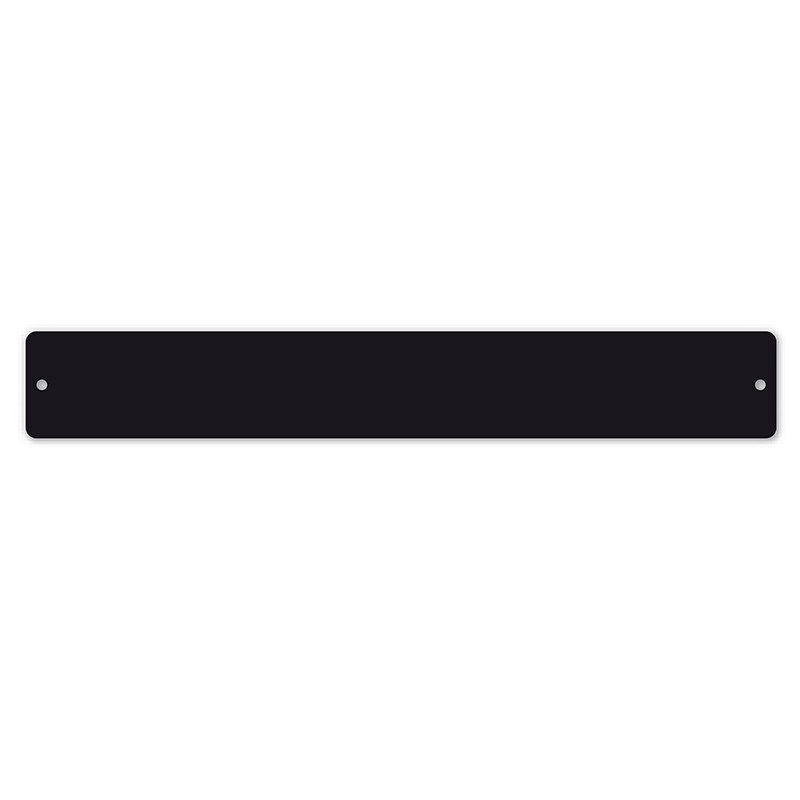 Magnetic Mini-board Black 50 x 350 mm