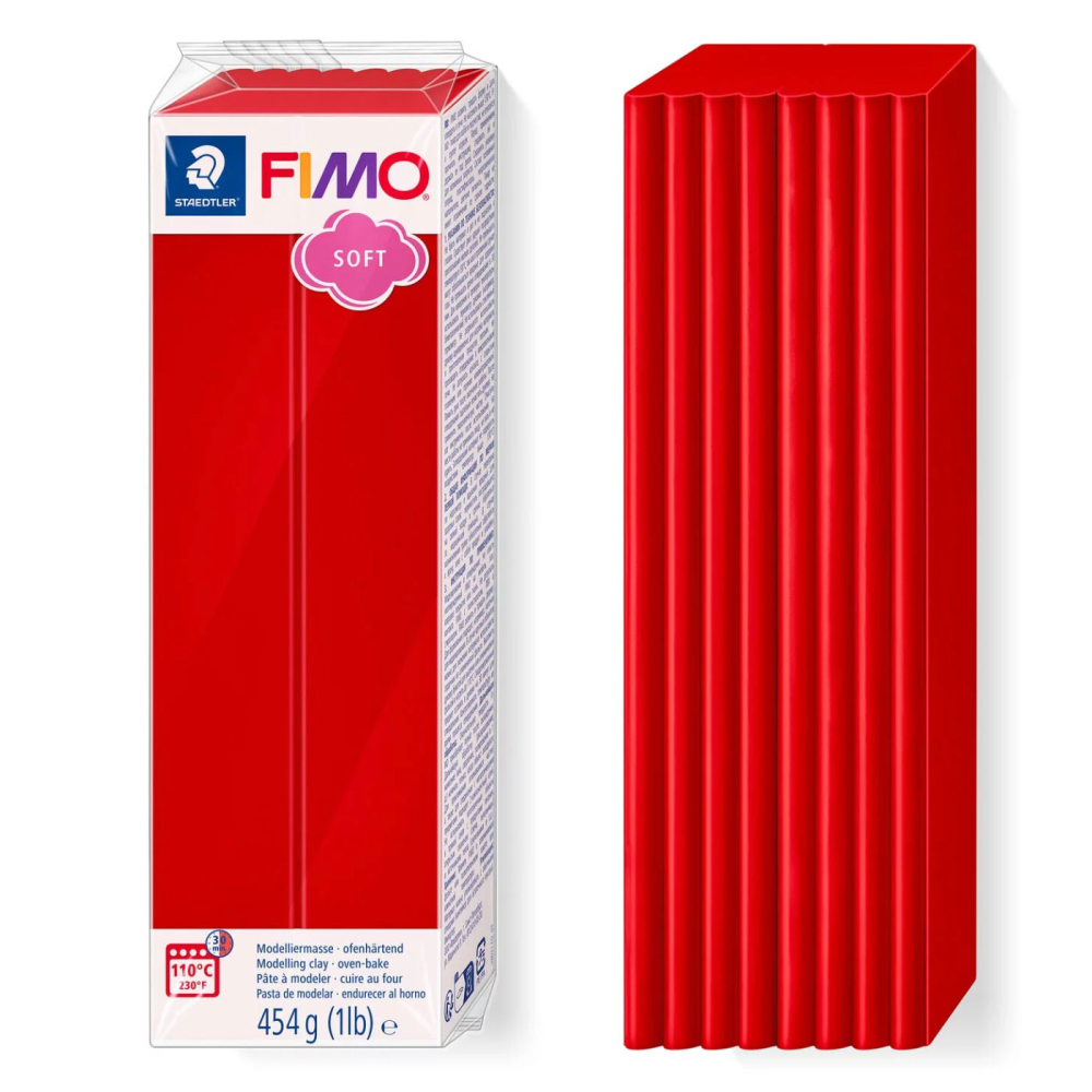 FIMO Soft - red XL (454 g.)