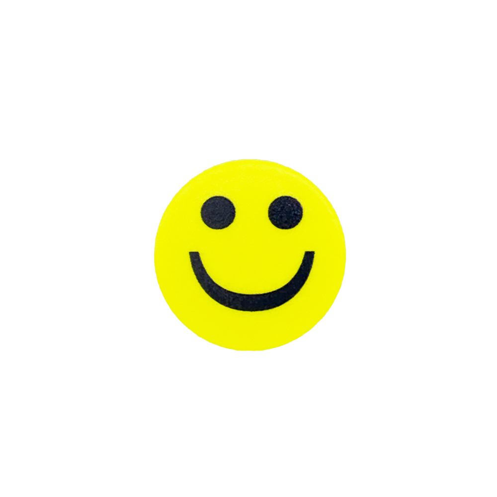 Smiley Magnet yellow, Happy - Powerful magnet