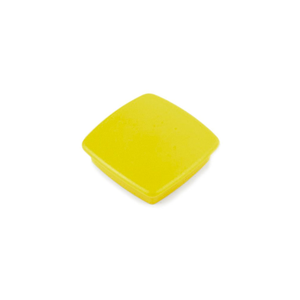 Strong office magnet Yellow, Square