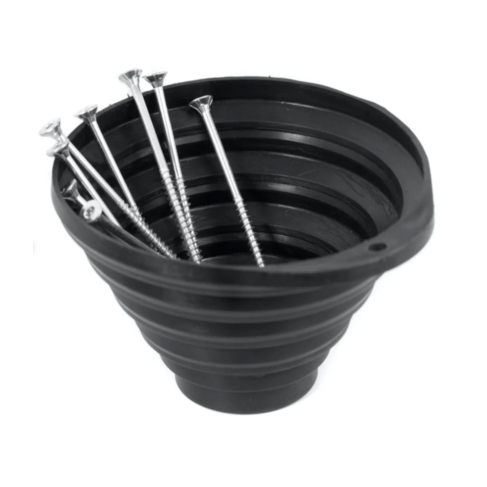 Magnetic rubber bowl for screws and nails, Ø135 mm