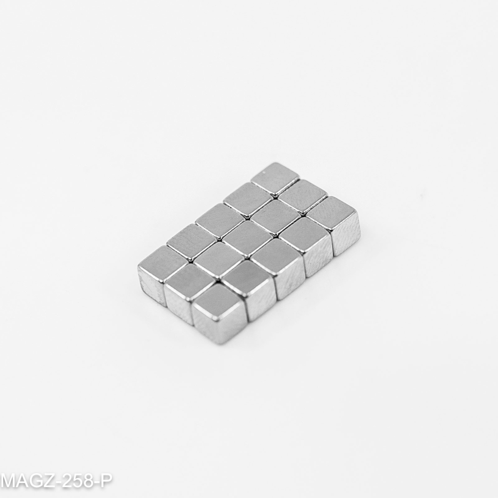 Power magnet, Cube 4x4x4 mm.