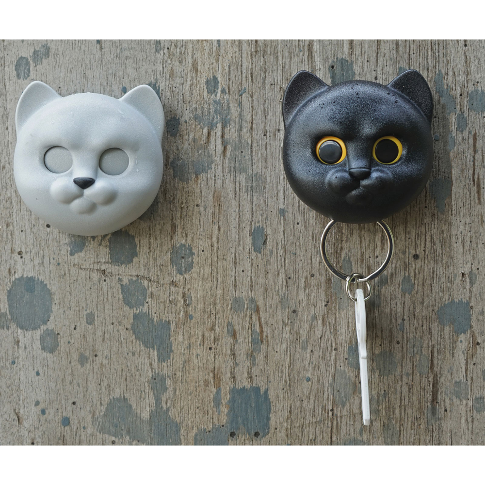 Black Cat Key Holder - Magnetic