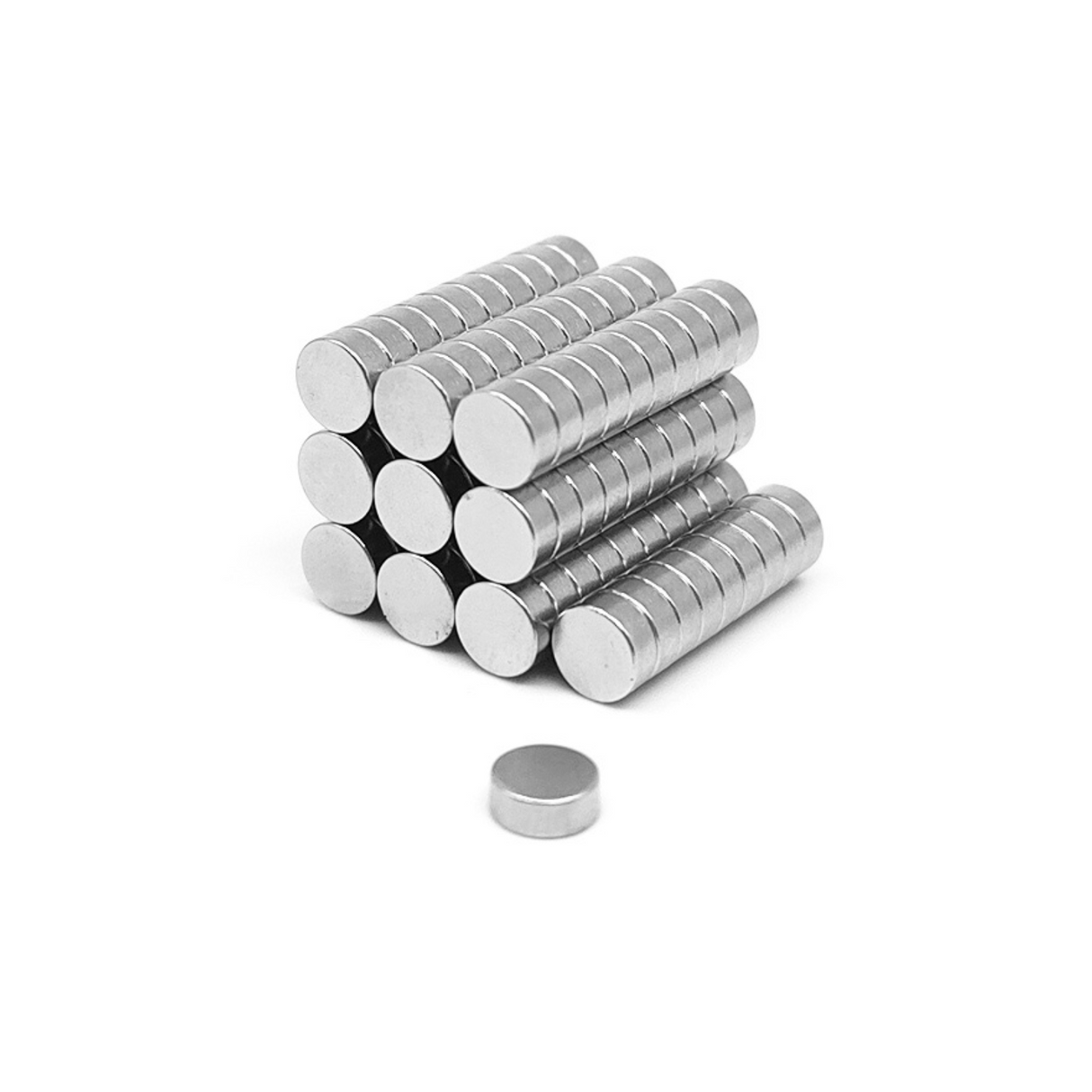 Hobby magnets 5x2 mm. (100-pack)