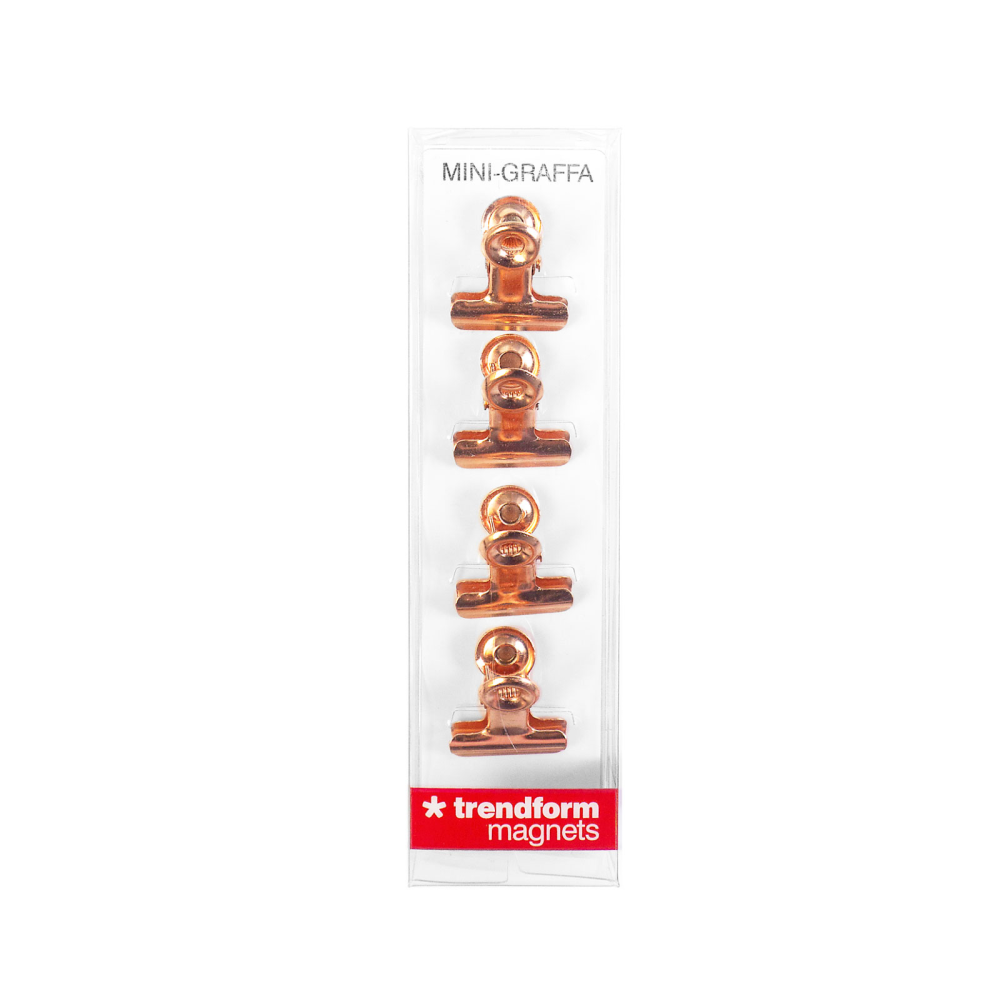 Magnetic clamps copper, Bulldog xsmall 4-pack