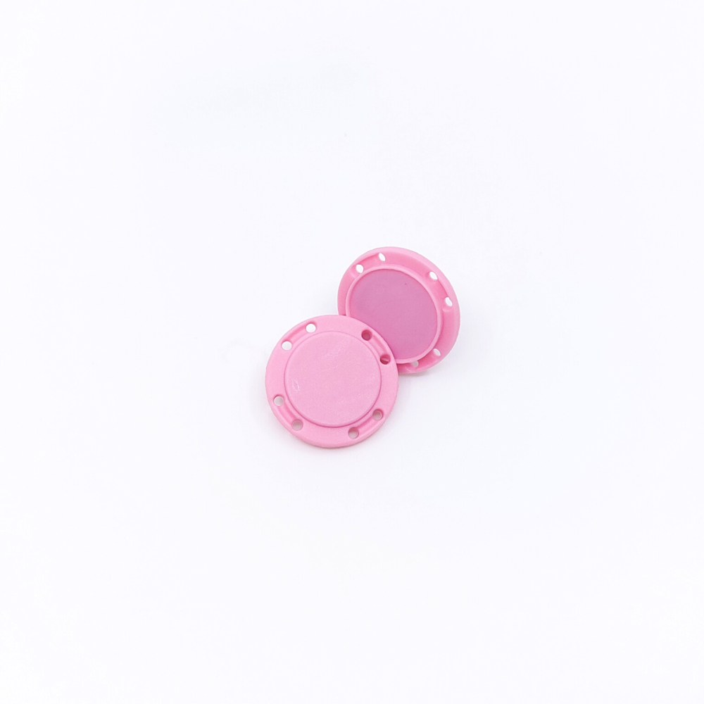 Magnetic button 26 mm., Pink