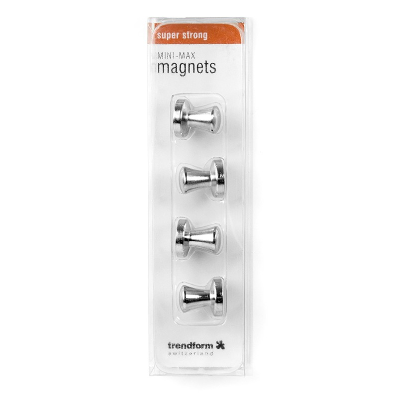Mini-max Metal 4-pack - Strong magnets