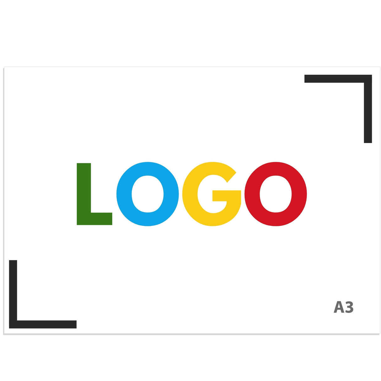 Logo magnet A3 (1.0 mm)