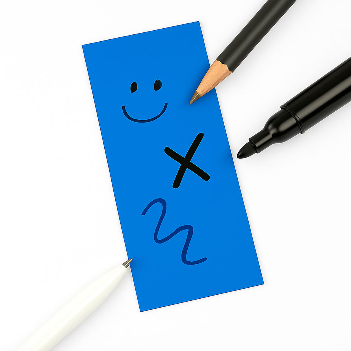 Magnetic sheet A4, Blue