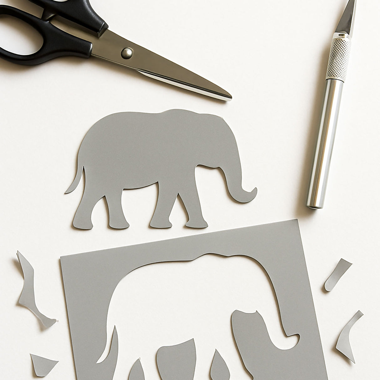 Magnetic sheet A4, Grey