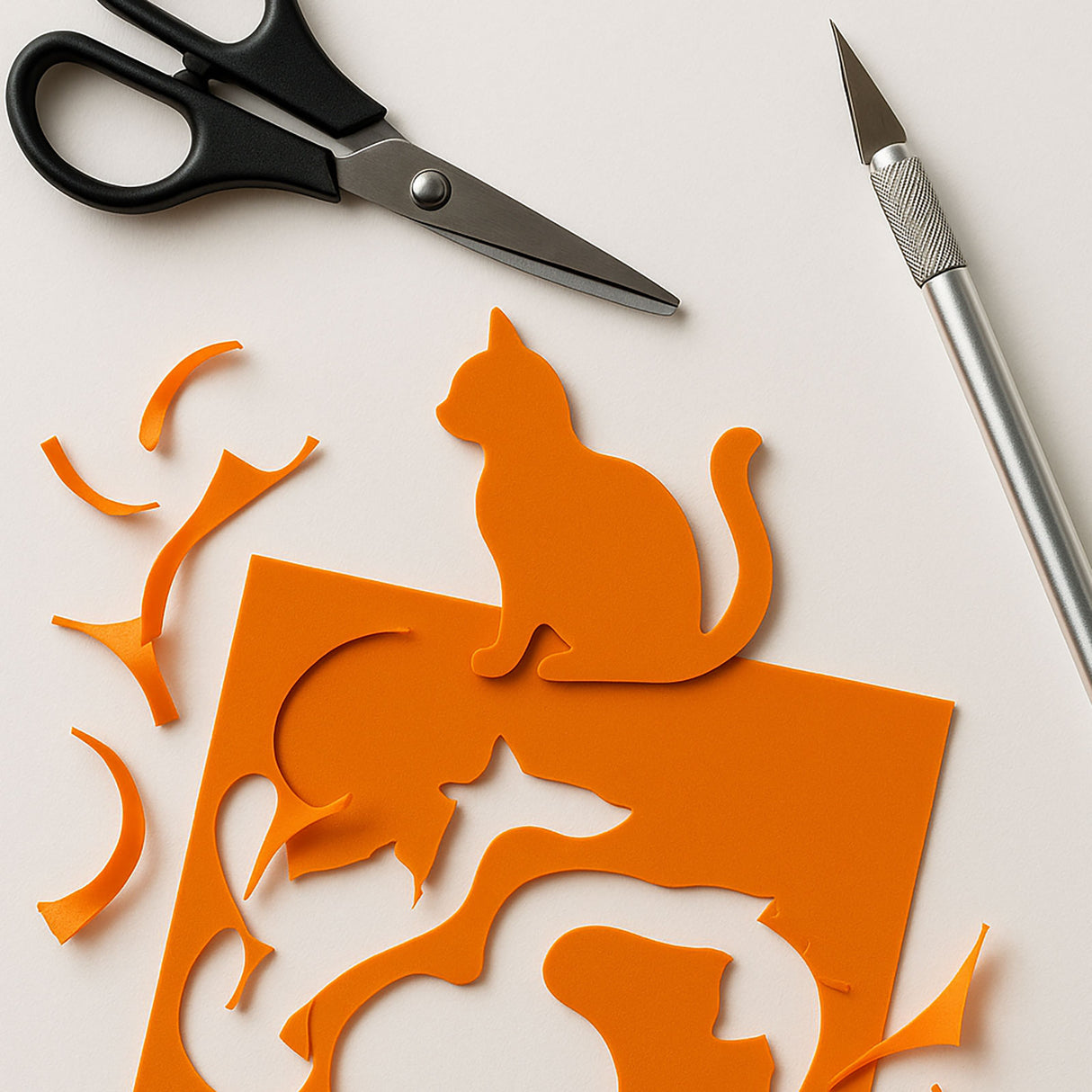 Magnetic sheet A4, Orange