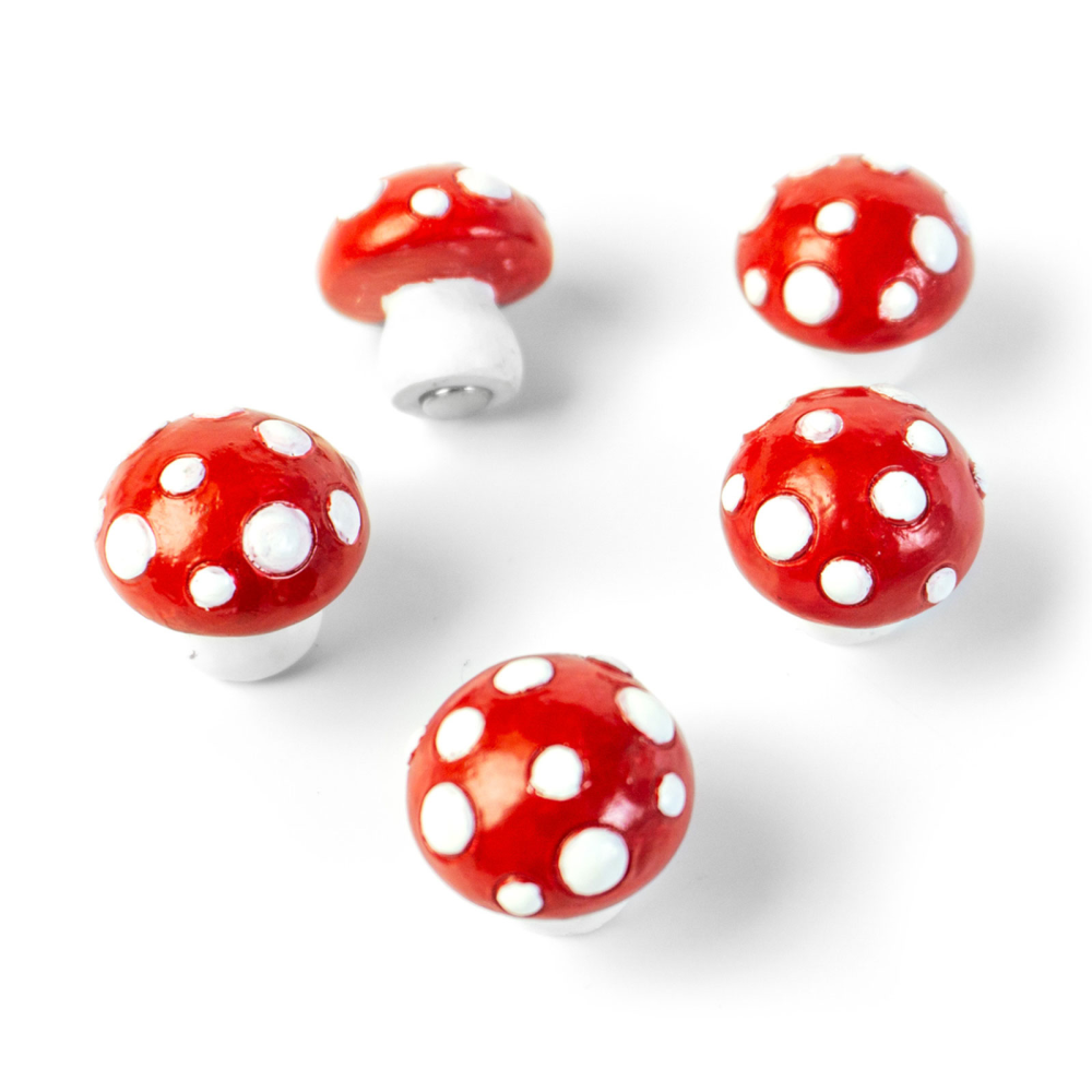 MUSHROOM magnets 5-pack - fridge magnets
