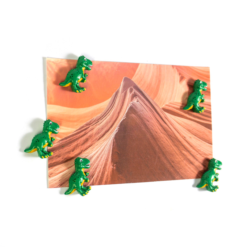 DINO magnets, 5 pack - Fridge magnets