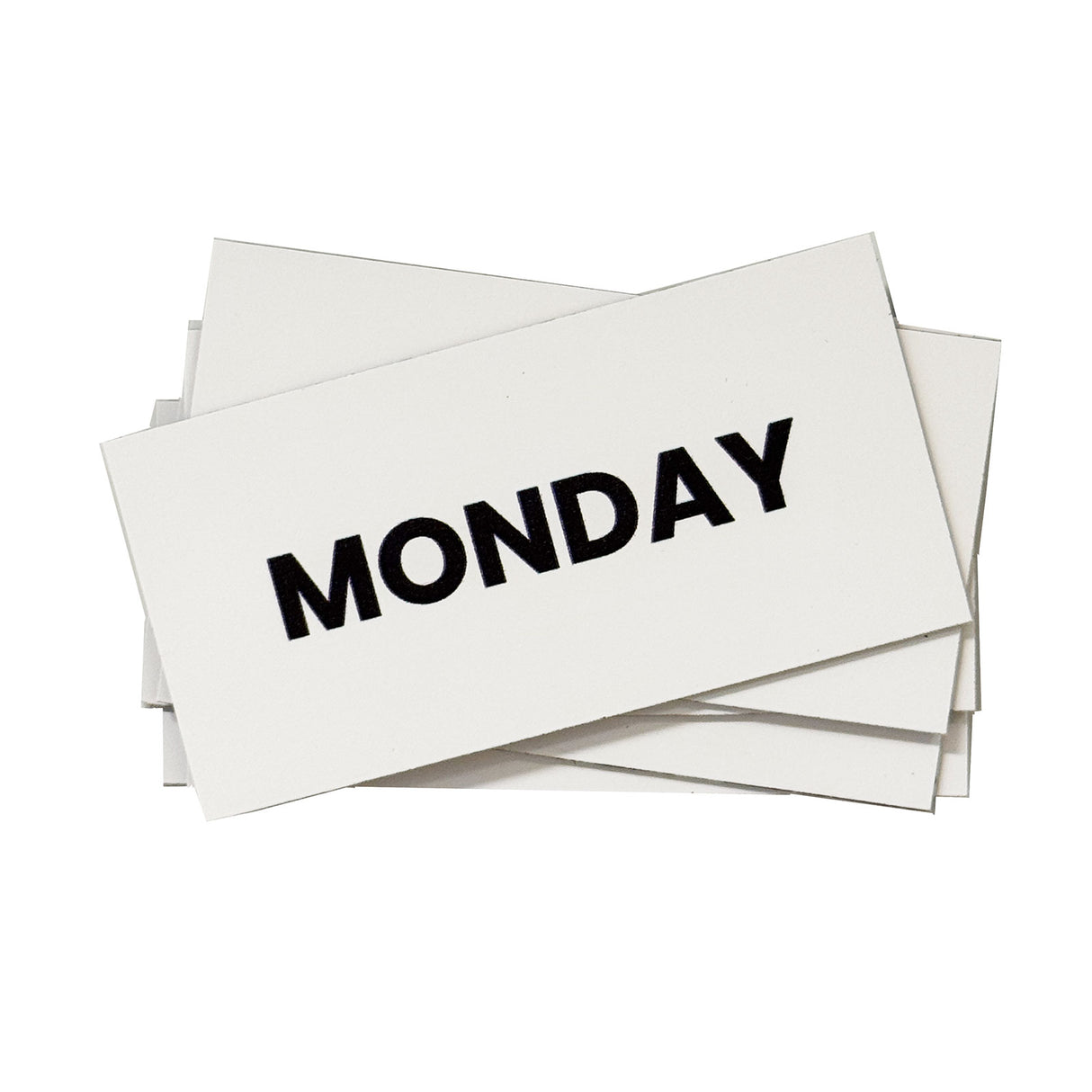 WEEKDAYS english - Magnetic set