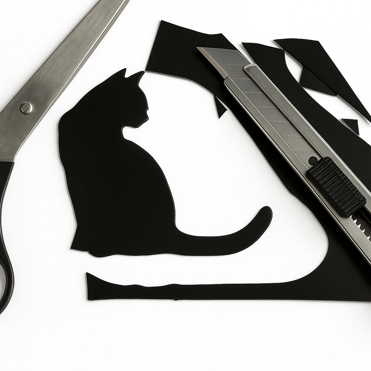 Magnetic sheet A4, Black