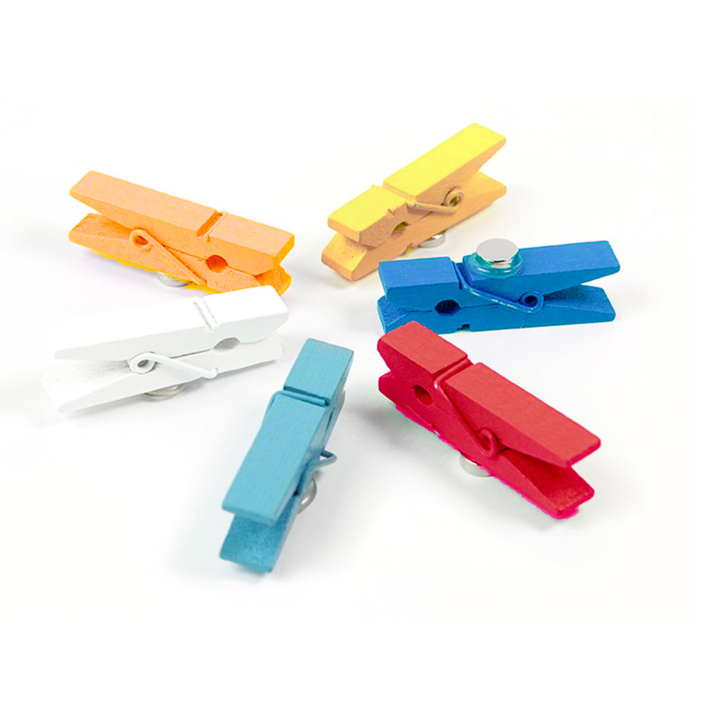 KOLOR magnetic clamps mini, 6-pack