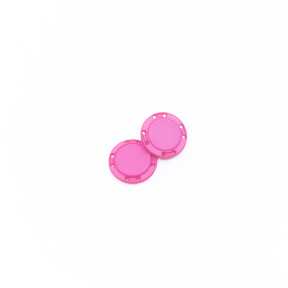 Magnetic button 26 mm., Dark Rose