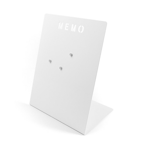 Memo board - white incl. 3 magnets