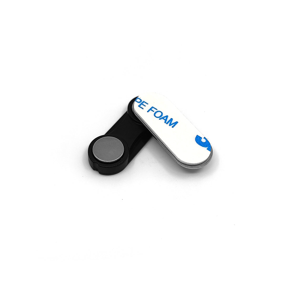 Magnetic nameplates w/plastic 3.3 cm