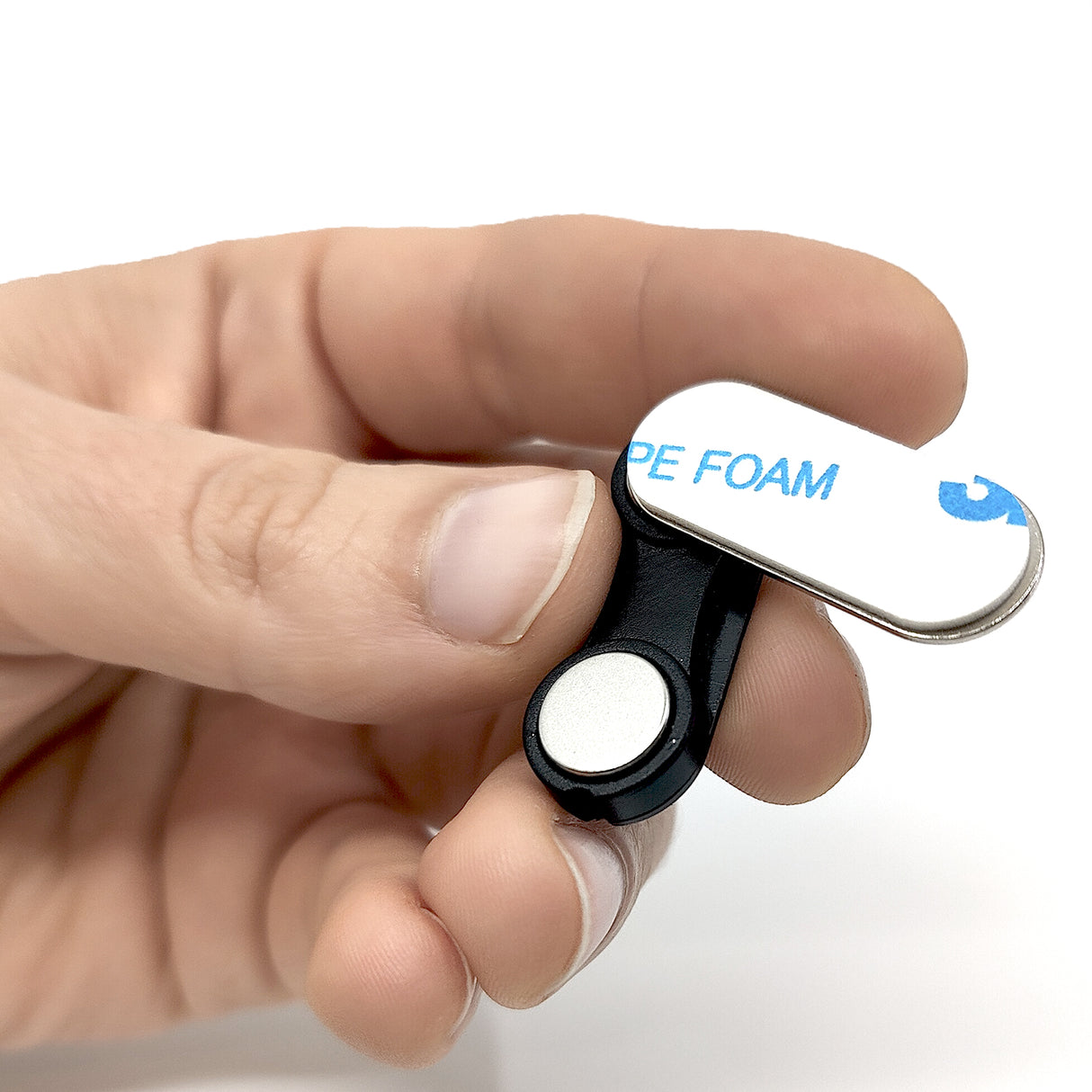 Magnetic nameplates w/plastic 3.3 cm