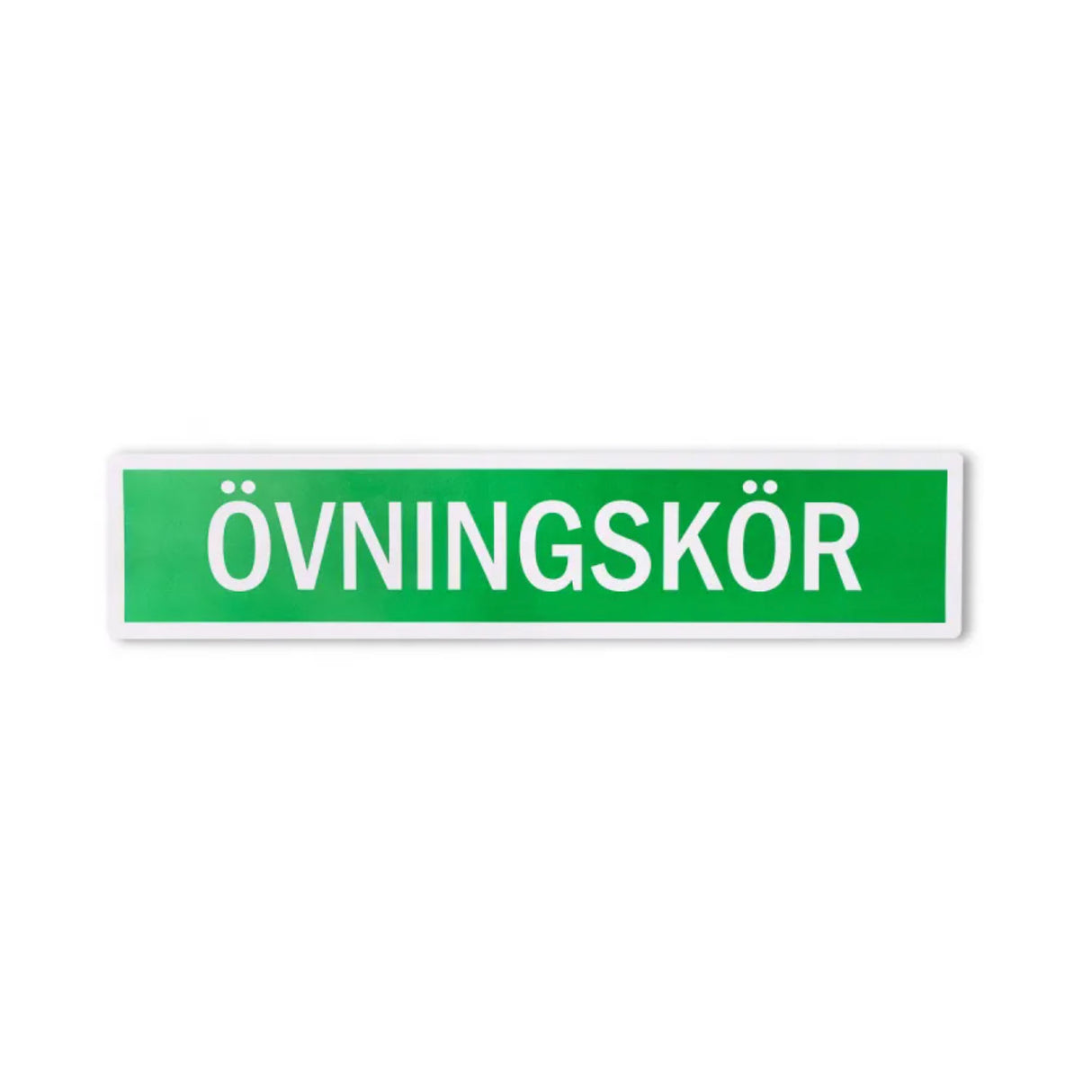 Driving school sign ÖVNINGSKÖR - magnetic