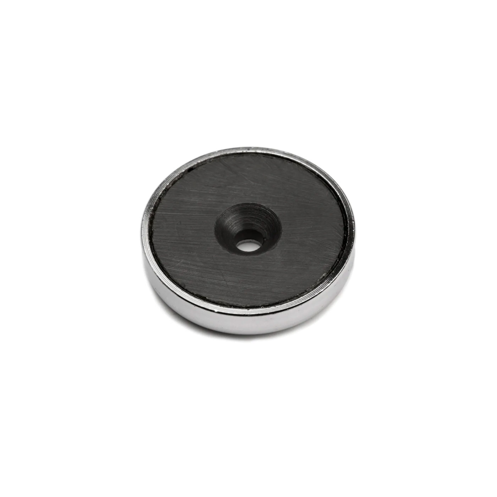 Countersunk pot magnet, Ø40 mm. (ferrite)