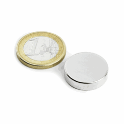 Power magnet, Disc 20x5 mm.