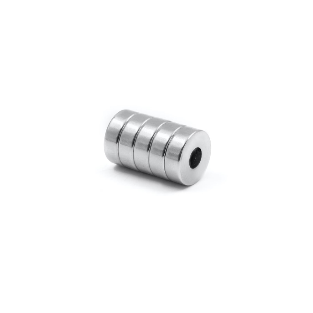 Countersunk magnet 12x4 mm. (neodymium)