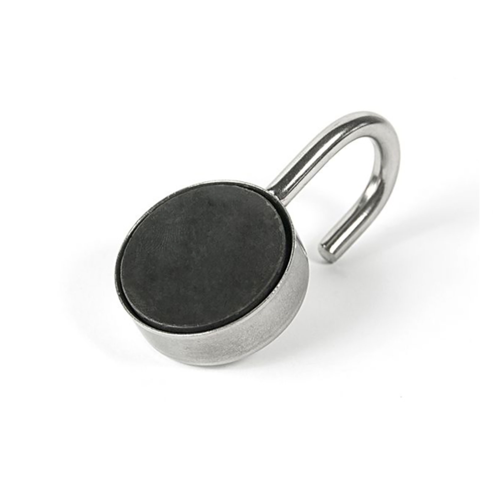 PORTA magnetic hooks silver, 2-pack