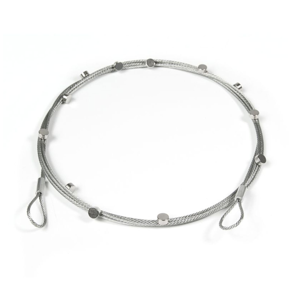 Steel wire DAN VARIO w. 15 magnets 6x3 mm.