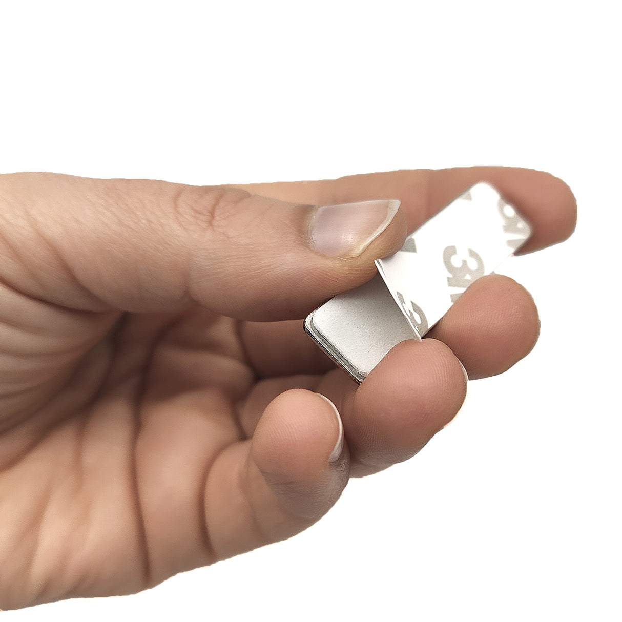 Extra steel pieces for nameplates (self-adhesive), 10-pack