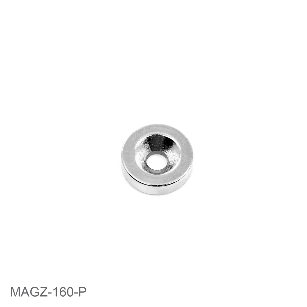 Countersunk magnet 15x4 mm. (neodymium)