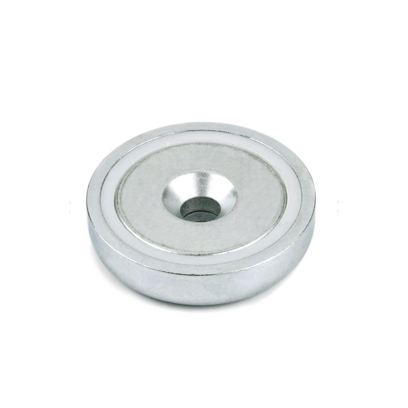 Countersunk pot magnet, Ø60 mm. (neodymium)