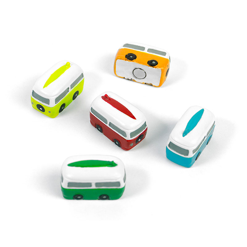 CAMPER magnets, 5 pack - Fridge magnets
