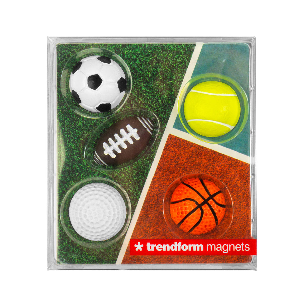 SPORTS magnets, 5 pack - fridge magnets